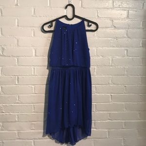 Beautiful blue sparkly dress